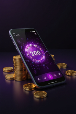 Smartphone avec l’appli casino